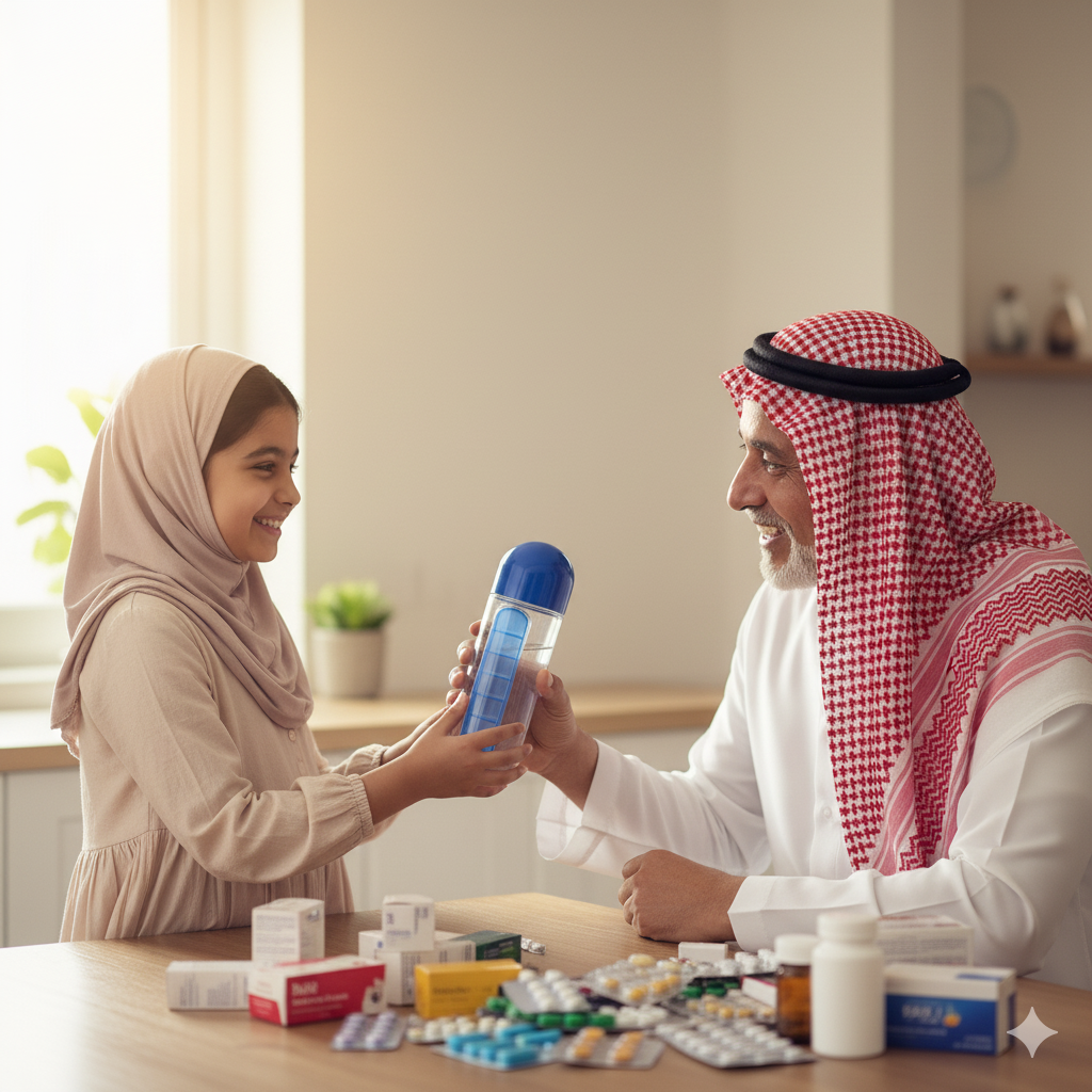 ♥️علبة حبوب أسبوعية 7 أيام – تنظيم ذكي لجرعاتك اليومية 🔥